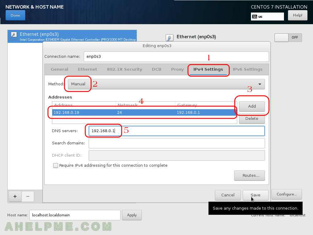 centos netinstall