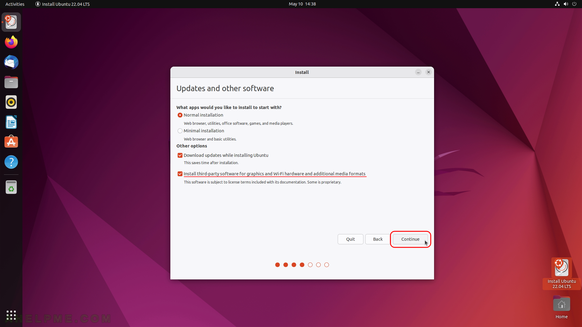 Ubuntu update